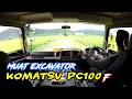 Download Lagu Muat excavator Komatsu pc100f | HINO 500