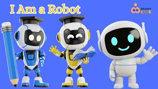 i am a robot song what can a robot do fun learning robot actions for kids brainy kids