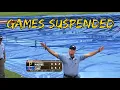 MLB Games Suspended