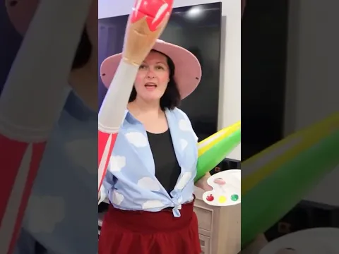 Don't Get Painted Red! Dad's Hilarious Escape! 🏃
