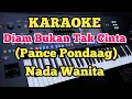 Download Lagu DIAM BUKAN TAK CINTA||Pance Pondaag||Karaoke Nada Wanita