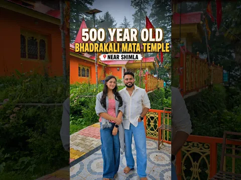 Hidden in Nature, Just Near Shimla!Must Visit Temple🙏🏻 #minivlog #trending #viral #shorts #short