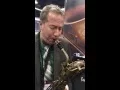 Lagu JodyJazz Jet Baritone by Tevis Laukat at 2016 NAMM show