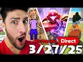 Download Lagu NINTENDO DIRECT 3.27.2025 LIVE REACTION (METROID, RHYTHM HEAVEN \u0026 MID?!) | GamesCage Reacts