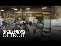 University of Michigan donates tons of items to community after spring move out