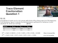 Trace Element Fractionation Q1 PGDA 2019