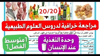 لن تحتاج لمراجعة أخرى بعد هذا الفيديو دروس العلوم الطبيعية الفصل الأول جاهزة للفرض 