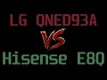 Lagu LG QNED93 vs Hisense E8Q MiniLed TV HDR 1:1 ATA Comparison Filmmaker Mode