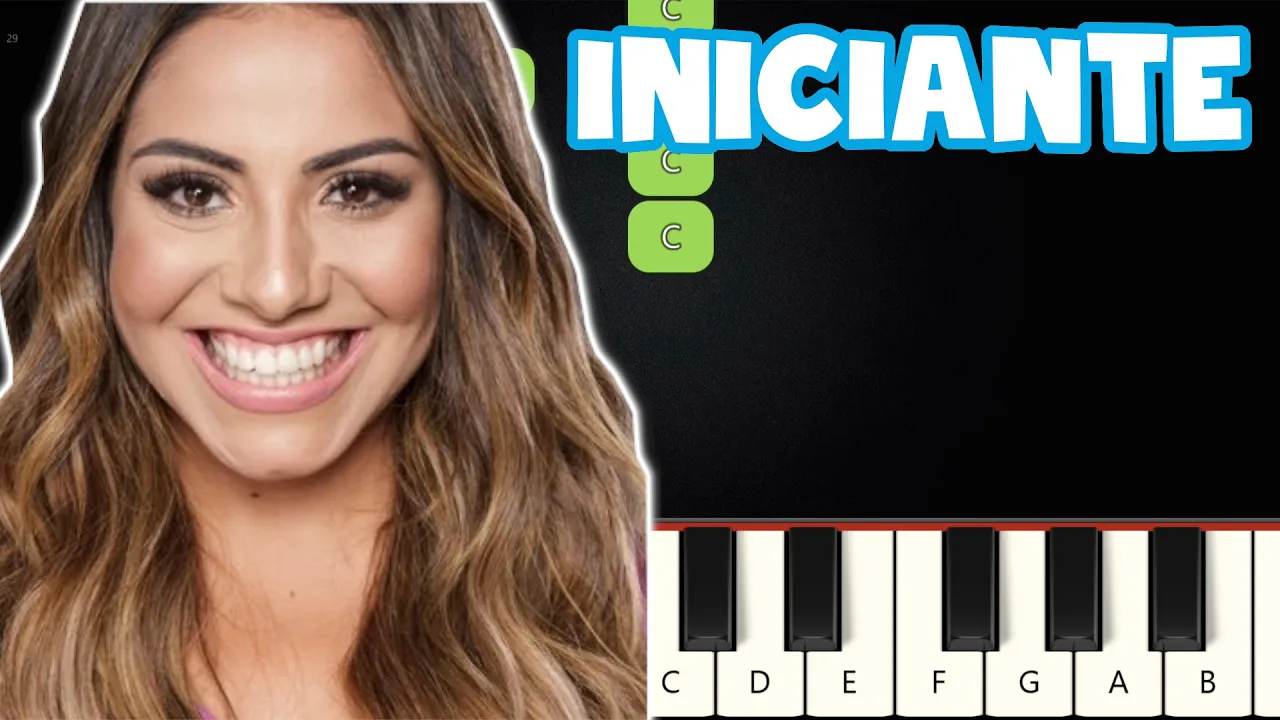 Aleluia - Gabriela Rocha | Piano e Teclado Iniciante | Nível Fácil