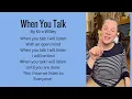 When You Talk | A Mindfulness Song About Listening for Children