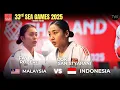 SEA Games 2025 -55kg Coki Sanistyarani INA vs FA Robert MAS Karate Bronze Thailand #wkf #Karate #yt
