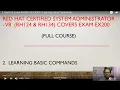 2 Red Hat Linux RHCSA V8 EX200 - Learning Linux Commands