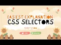 CSS Selectors For Beginners Easy Explanation With Examples CSS Tutorial