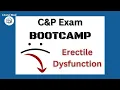 C P Exam for Erectile Dysfunction - Tips