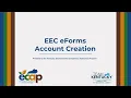 EEC eForms Account Creation