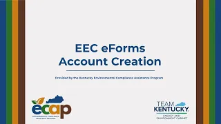 EEC eForms Account Creation