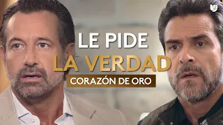 Miguel Ángel confronta a Zarco por celos | Corazón De Oro | Capítulo 39 | 1/5