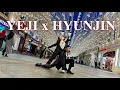 Download Lagu [ONE TAKE IN PUBLIC] YEJI X HYUNJIN - River + Play With Fire | Dance Cover by MAD RED