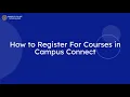 How to Register In Campus Connect