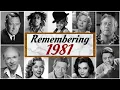 1981 Obituaries Remembering famous celebrities who died in 1981