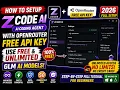 How to Setup ZCode AI With OpenRouter FREE API Key - Use FREE Unlimited GLM AI Models Full