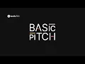 Basic Pitch demo Convert into MIDI using ML