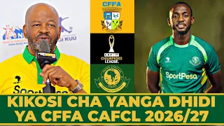 Kikosi Cha Yanga Leo Dhidi Ya CFFA Kufuzu Makundi CAFCL 2026/2027
