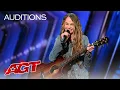 Teenager Kenadi Dodds Impresses Judges with an Original Country Song - America s Got Talent 2020