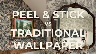 Peel-and-Stick vs Traditional Wallpaper My Honest Experience What You NEED to Know