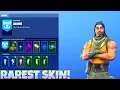The RAREST Fortnite SKIN TRACKER Showcase