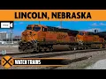 Lincoln Nebraska USA LIVE Train Camera Fixed View - East