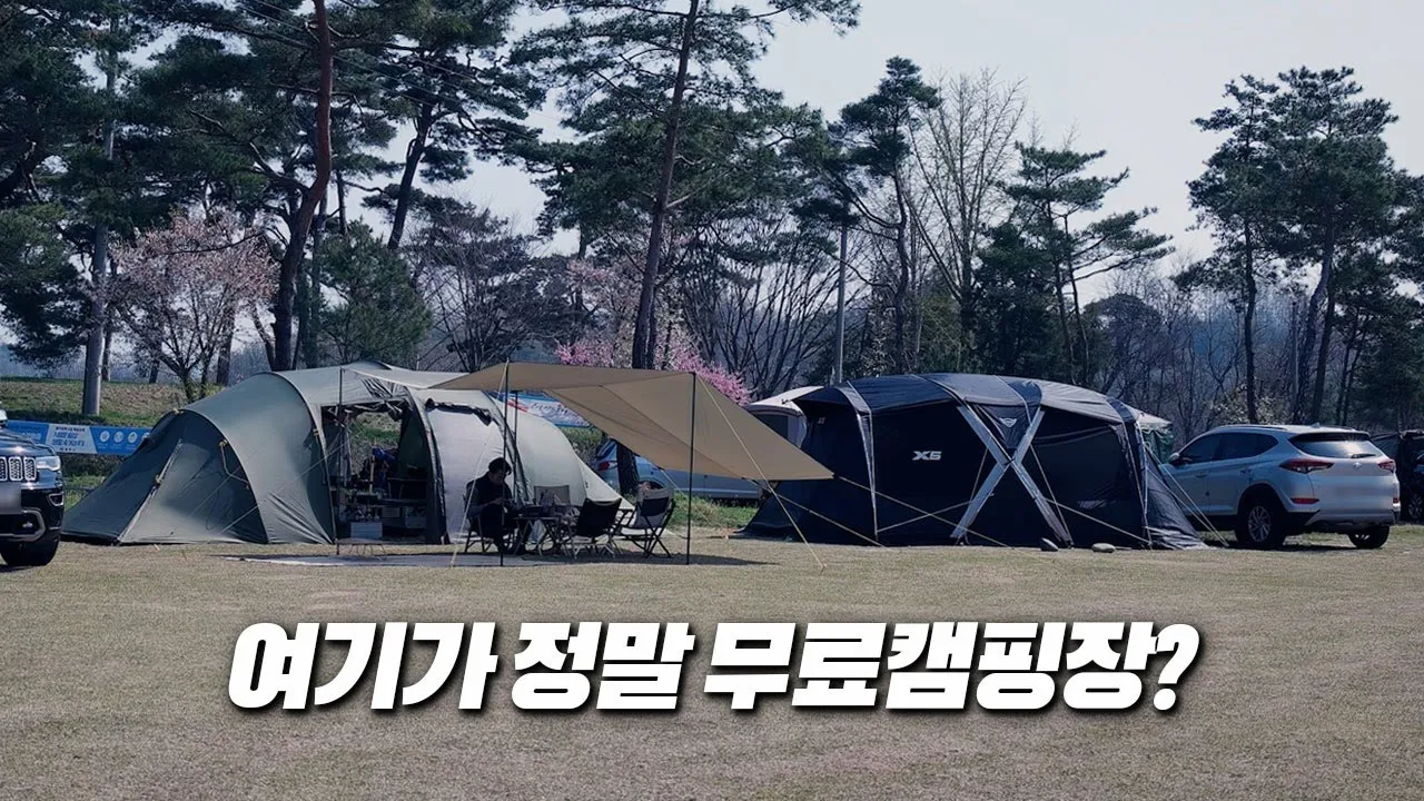 무료캠핑장의 클라스가 ㄷㄷ 늦기전에 꼭 가보세요! 충주 목계솔밭 리뷰 サムネイル