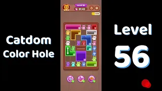 Catdom Color Hole Level 56 Screenshot
