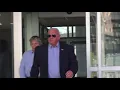 Frederick Sheriff Chuck Jenkins leaves Federal Court after hearing on gun scheme charges