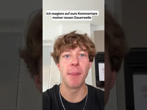 ICH bin SCHOCKIERT über eure Kommentare zur Dauerwelle 😱 #reaktion #haarstyle #kommentaren