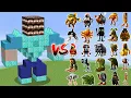 Download Lagu ARMORED HEROBRINE vs All Minecraft Bosses - Minecraft Mob Battle
