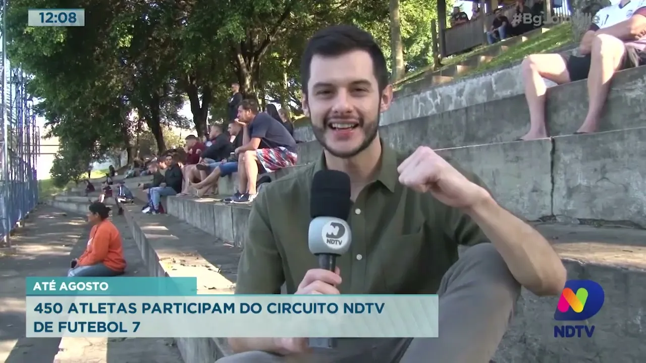 Até agosto: 450 atletas participam do Circuito NDTV de Futebol 7