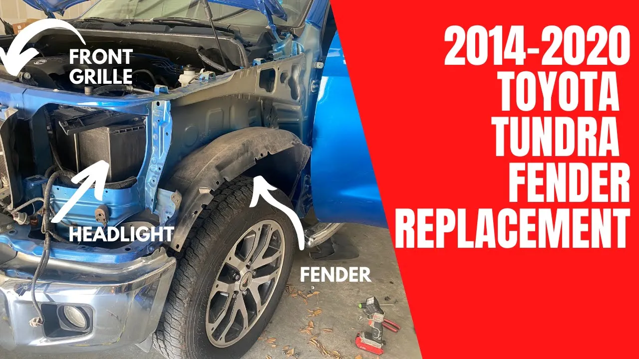 2020-2021 Toyota Tundra : Fender Painted (Passenger-Side)