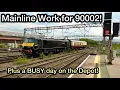 90002 FINDS Some MAINLINE Work - Plus a BUSY Move around of locos stock on depot Class 93 s
