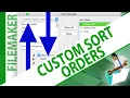 Sorting Records - Try FileMaker Series