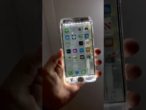 this FULLY TRANSPARENT iPhone is INSANE #shorts @plebempire