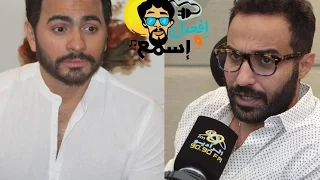 أحمد فهمي   تامر حسني كان زعلان بسبب فيلم    كلب بلدي        افصل واسمع علي الراديو      دندنها