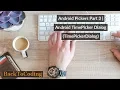 Android Pickers Part 3 Android TimePicker Dialog TimePickerDialog