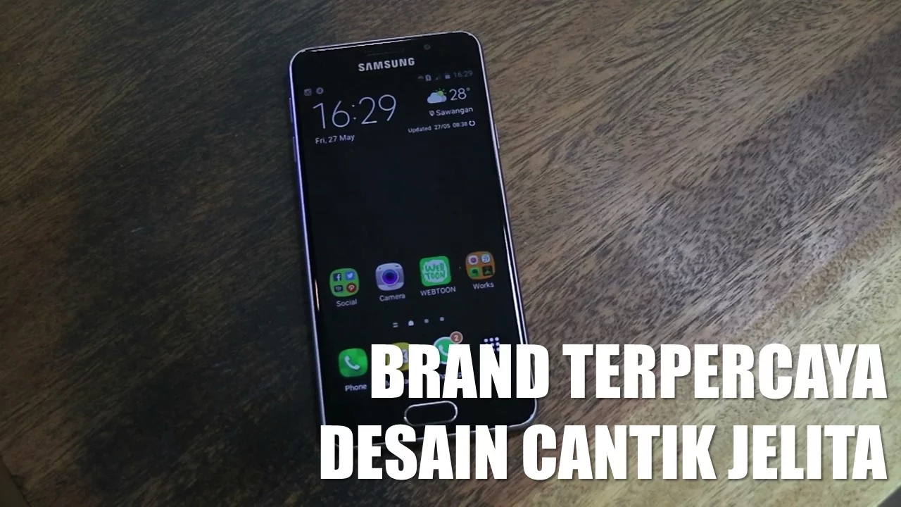 Cara Bongkar LCD Samsung Galaxy A3 SM A300H. 