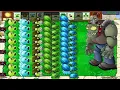 Download Lagu Plants vs Zombies - 99 Gatling Pea vs Winter Melon vs 999 Zombies