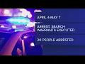 Elyria police arrest 20 people seize fentanyl and cocaine in Operation Genesis
