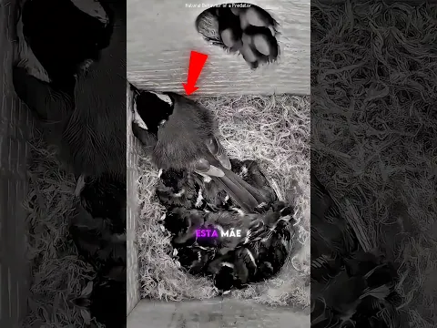 O amor de uma mãe pássaro foi colocado à prova… e o final foi de partir o coração 😢🐦#shorts