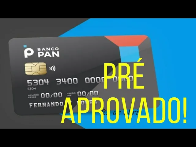 BANCO PAN PRÉ APROVANDO CARTÃO DE CRÉDITO ATRAVÉS DO SERASA ECRED!