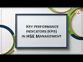 Key Performance Indicators KPIs in HSE Management