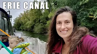 35 LOCKS down the Erie Canal with a baby & toddler [E282]